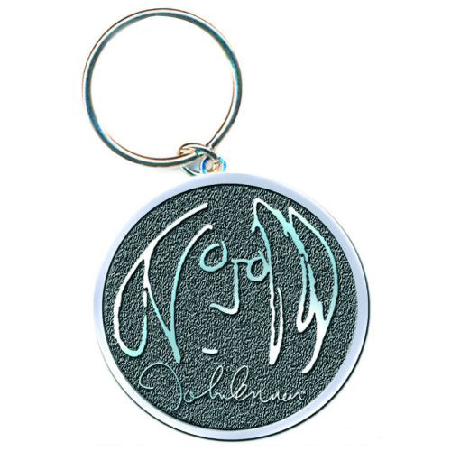 John Lennon Self Portrait Metal Key Chain