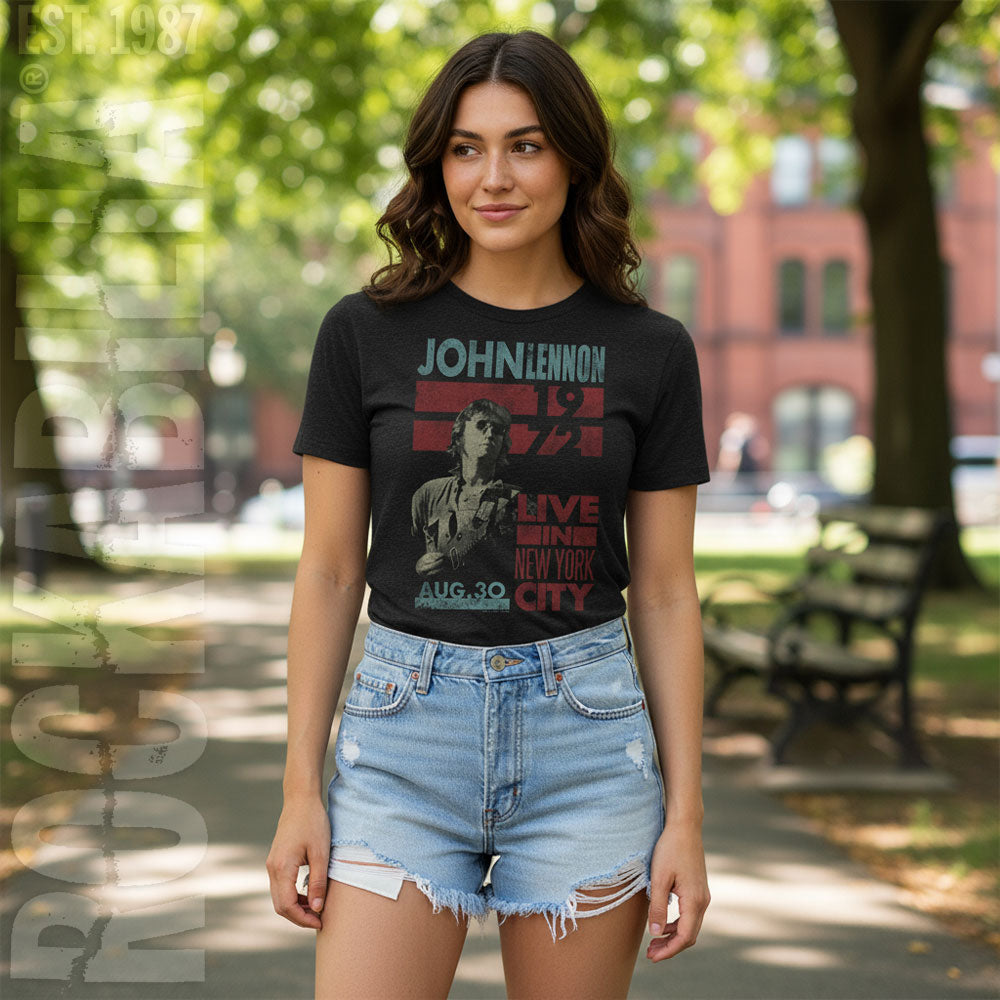 John Lennon Live In Nyc Junior Top Alt 2