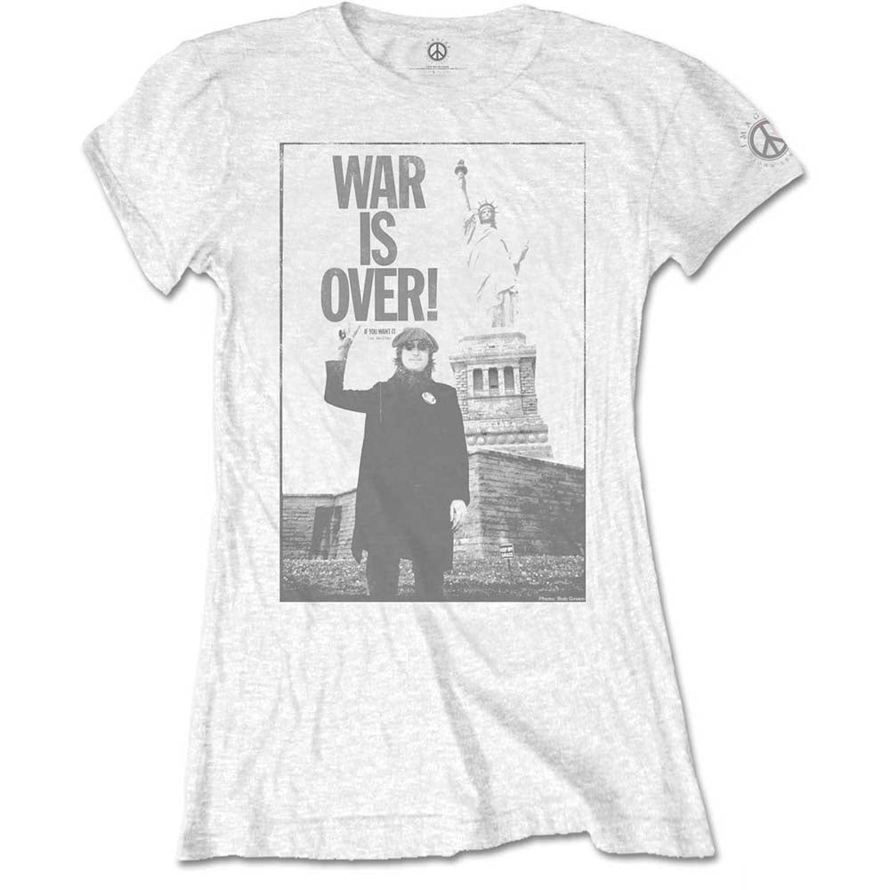 John Lennon Liberty Lady Junior Top Front