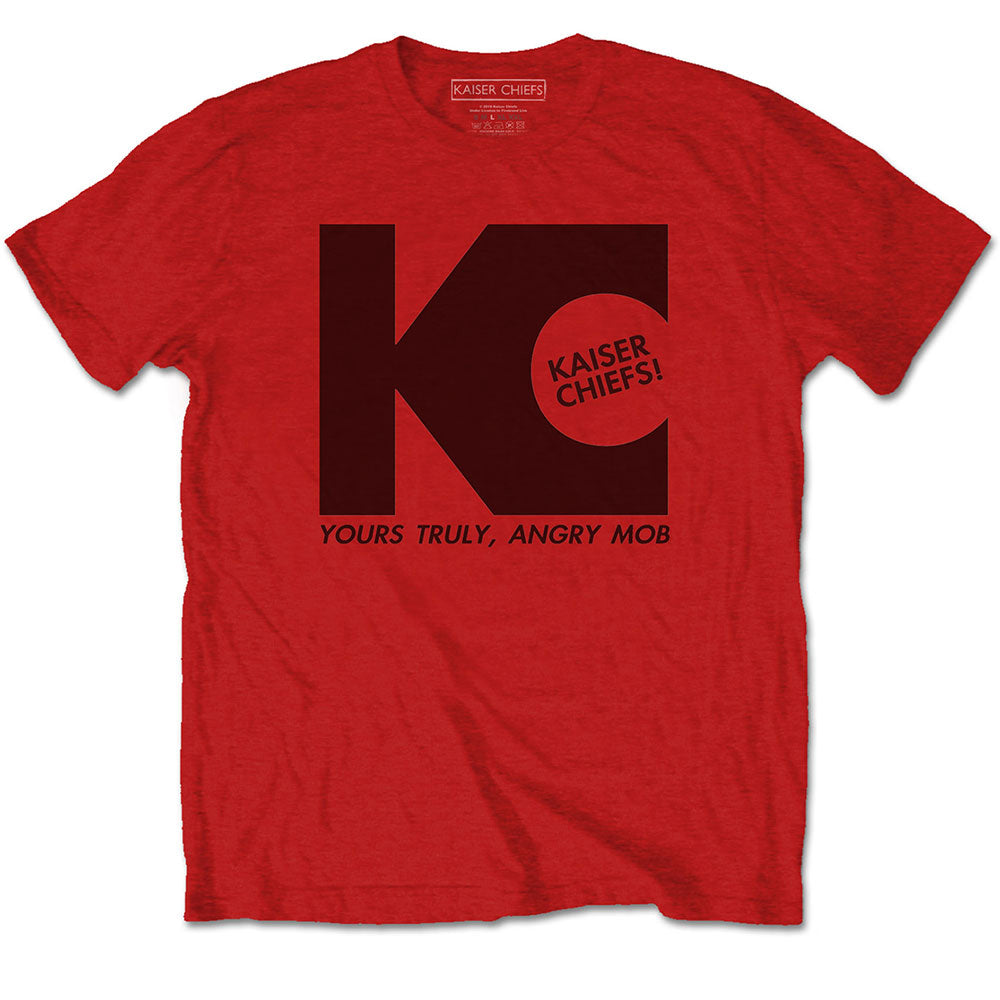 Kaiser Chiefs Yours Truly T-shirt Front