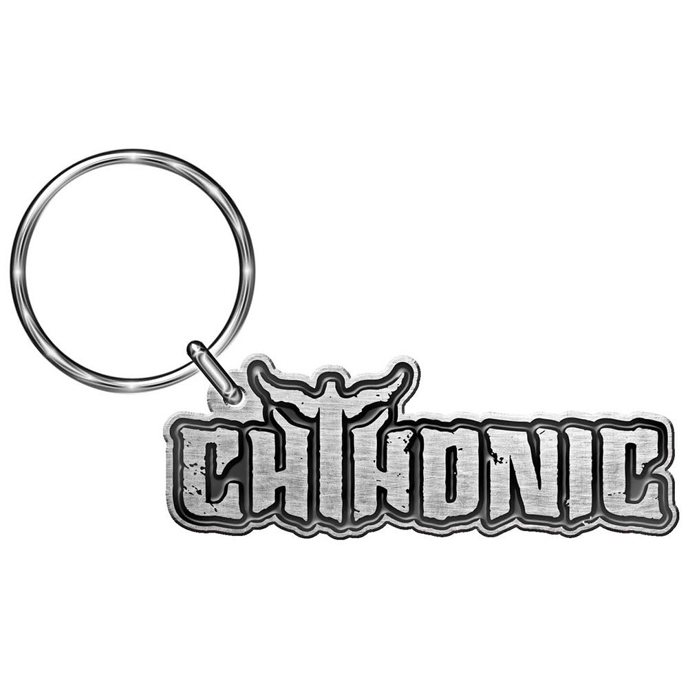 Chthonic Logo Metal Key Chain Front