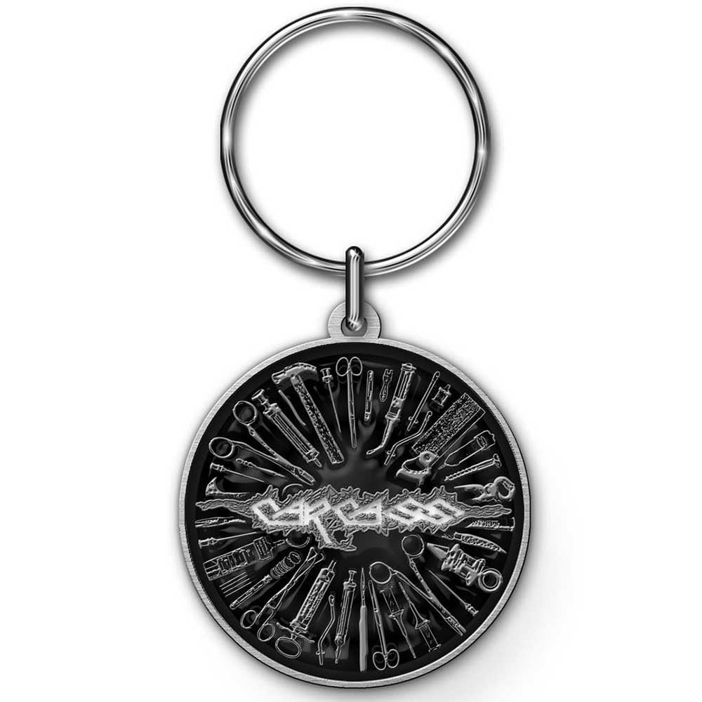 Carcass Tools Metal Key Chain Front