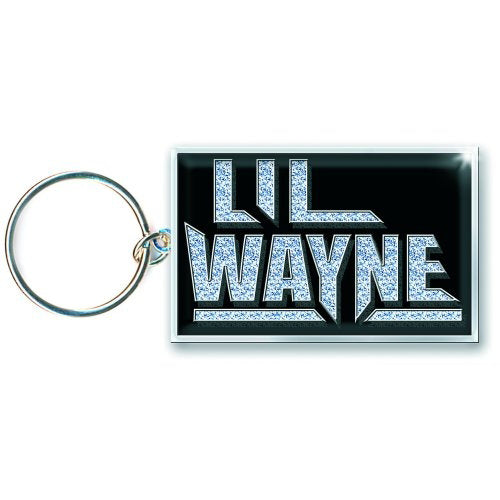 Lil Wayne Logo Metal Key Chain Front