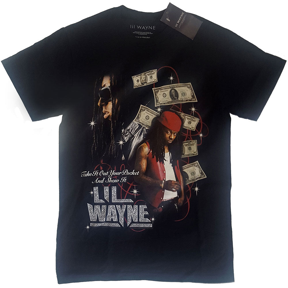 Lil Wayne Got Money Homage T-shirt Front