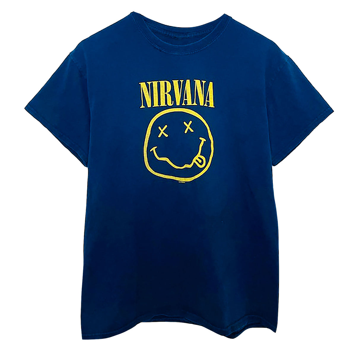 Nirvana Yellow Smiley T-shirt Front