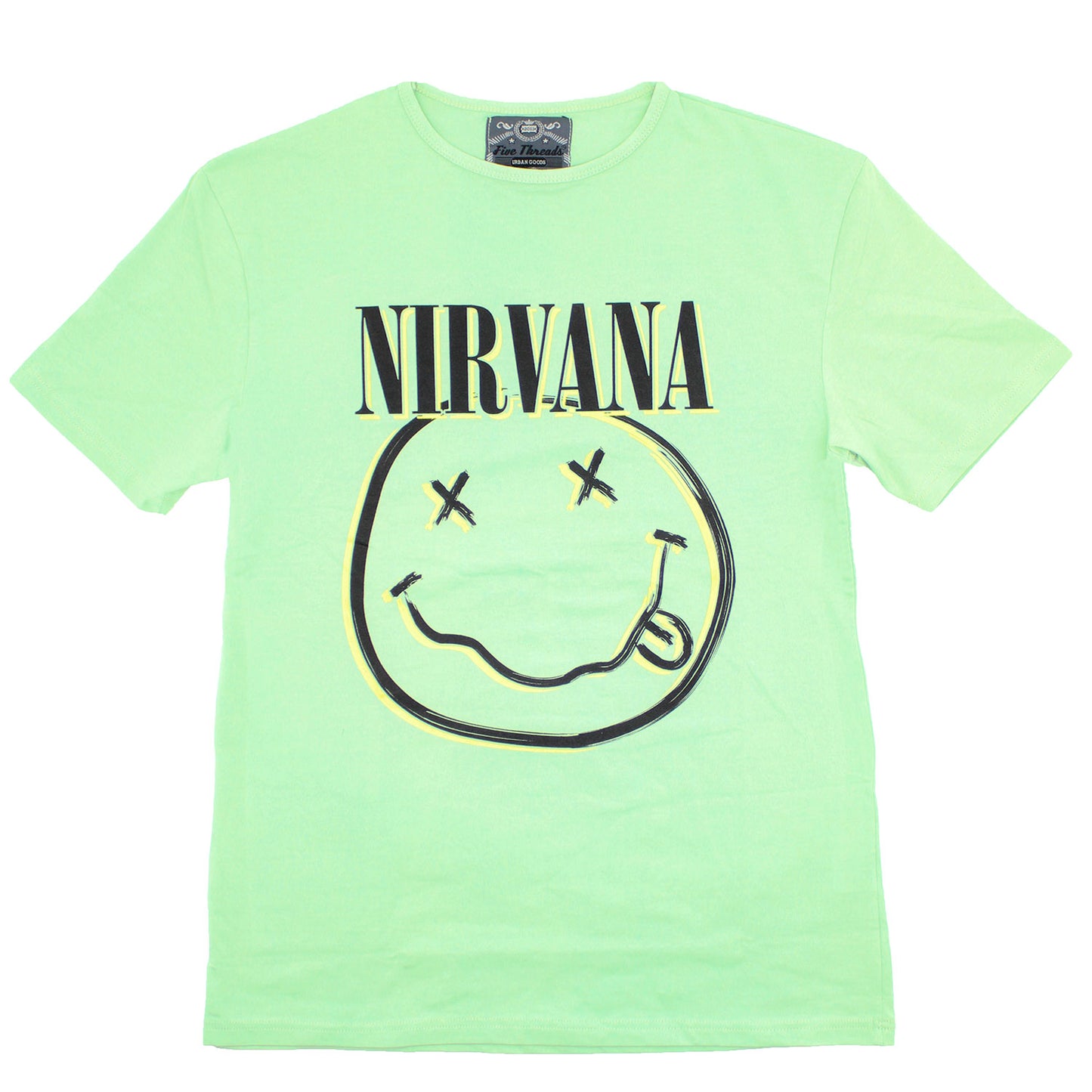 Nirvana Inverse Smiley T-shirt Front
