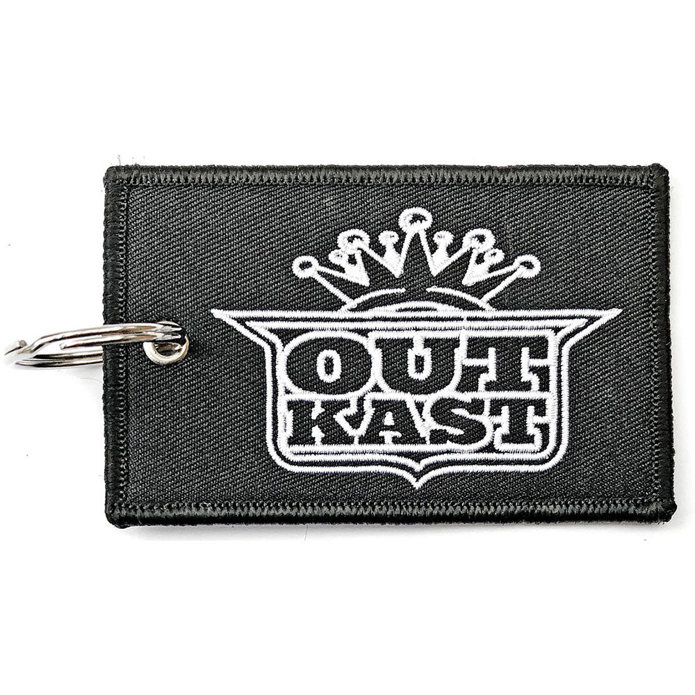 Outkast Imperial Crown Logo Embroidered Key Chain Front