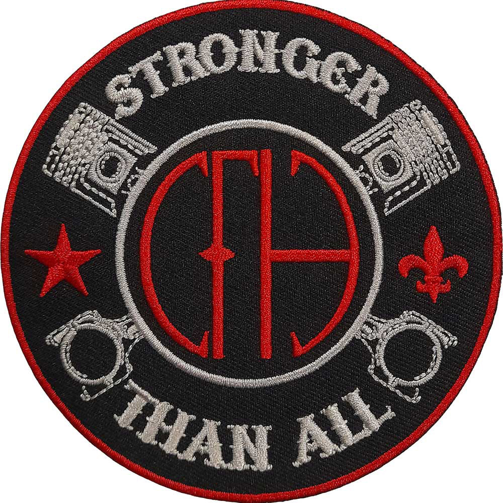 Pantera Stronger Woven Patch Front