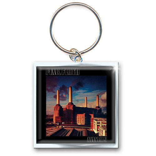 Pink Floyd Animals Album Cover Metal Key Chain Front