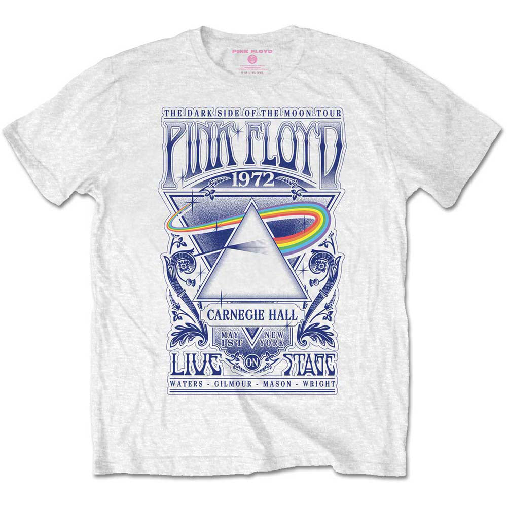 Pink Floyd Carnegie Hall Poster T-shirt Front