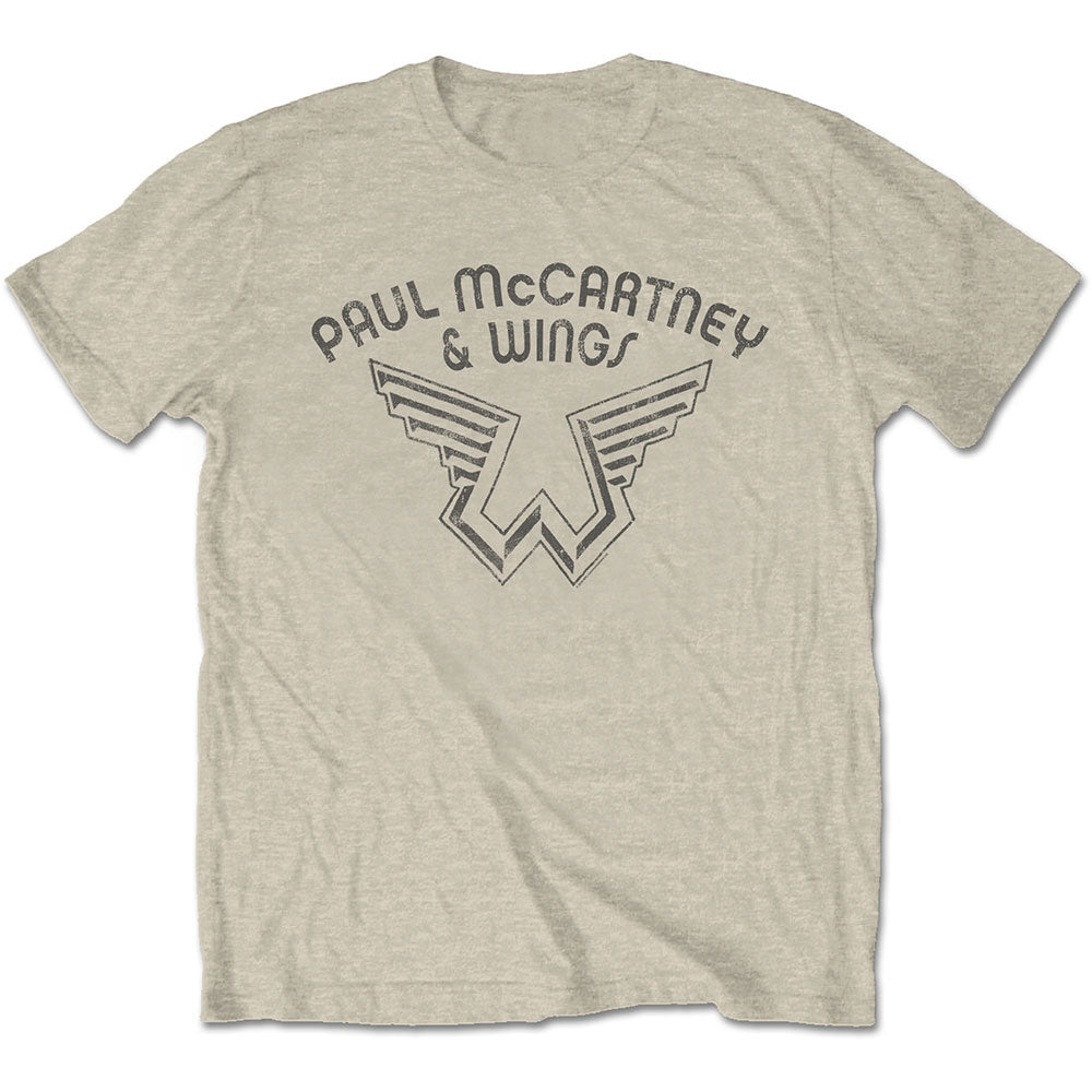 Official Paul Mccartney Wings Logo T-shirt | Rockabilia