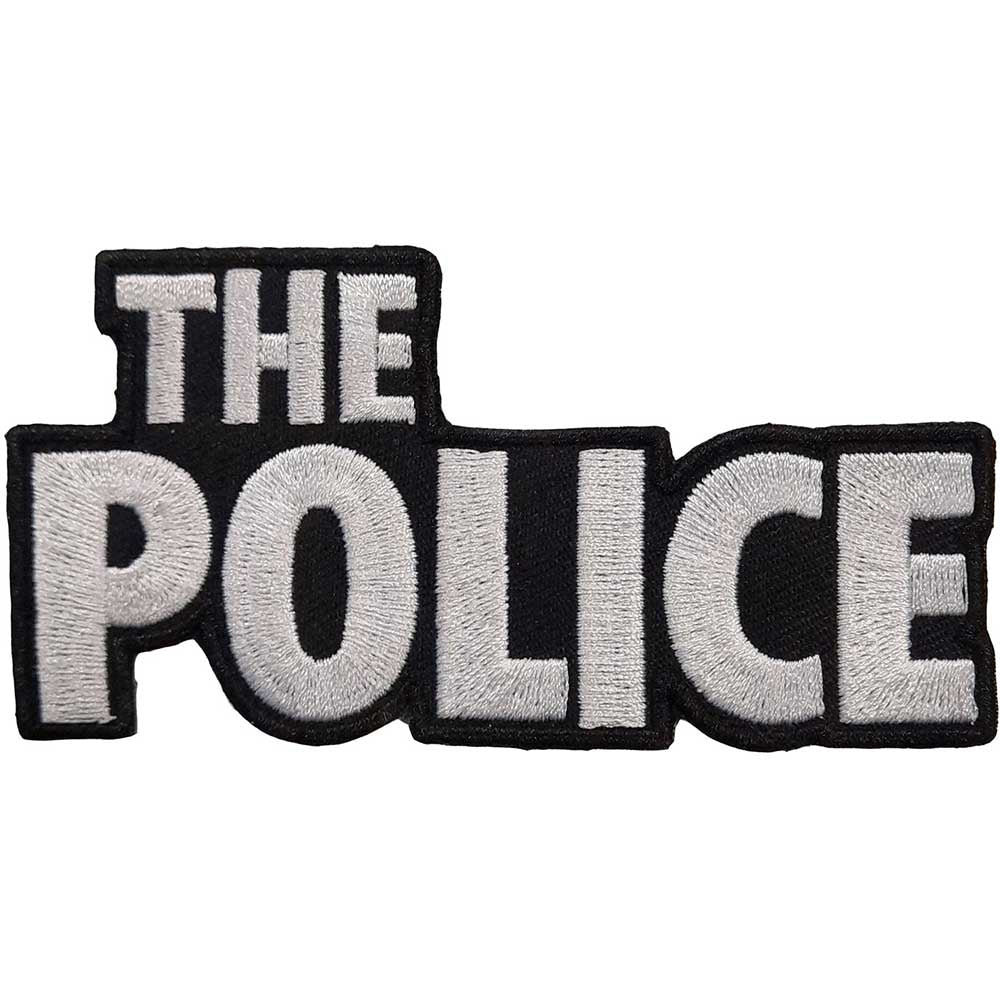 Police Logo Woven Patch Front