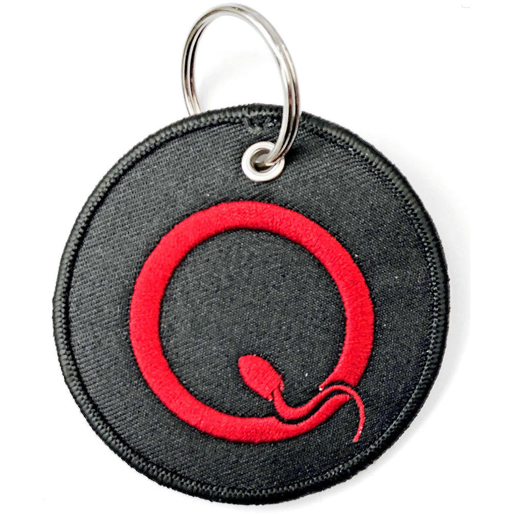 Queens Of The Stone Age Q Logo Embroidered Key Chain Front