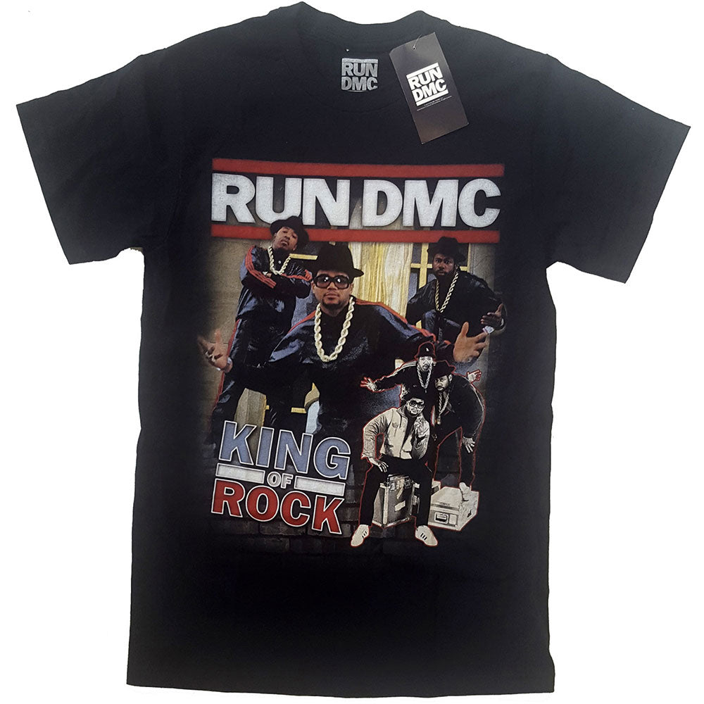 Run DMC King Of Rock Homage T-shirt Front