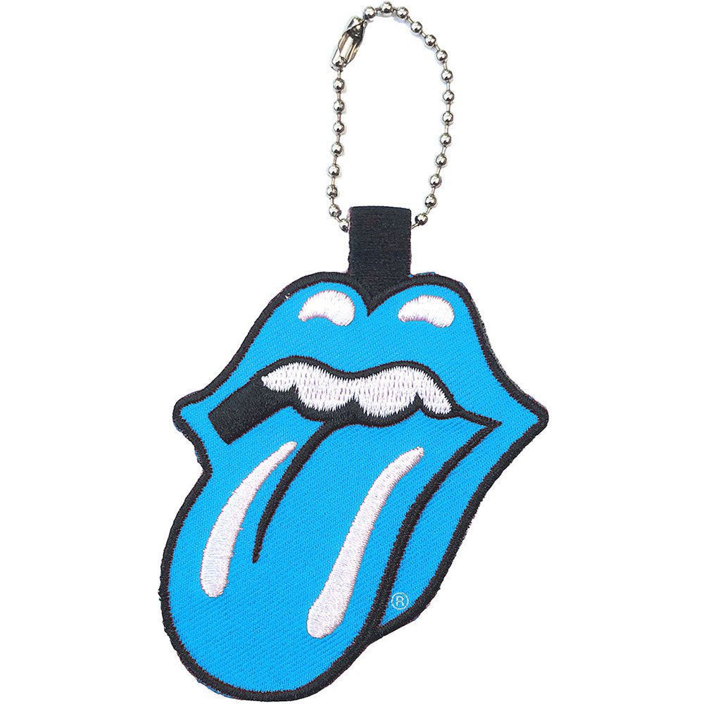 Rolling Stones Classic Tongue Embroidered Key Chain Front