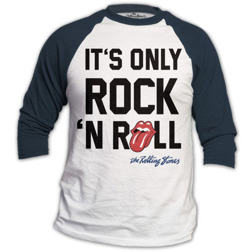 Rolling Stones Only Rock N' Roll Baseball Jersey Front