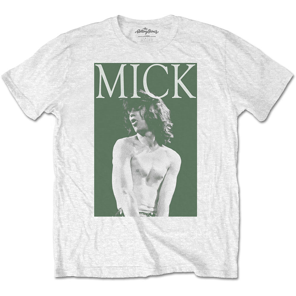 Rolling Stones Mick Photo Version 2 T-shirt Front