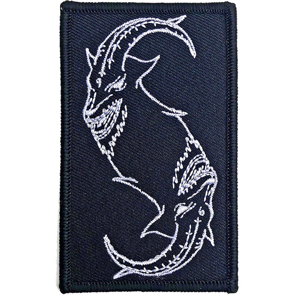 Slipknot Goat Outline Woven Patch Front