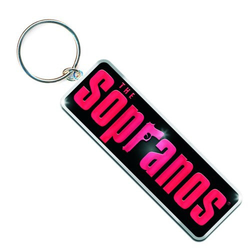Sopranos Main Logo Plastic Key Chain Front