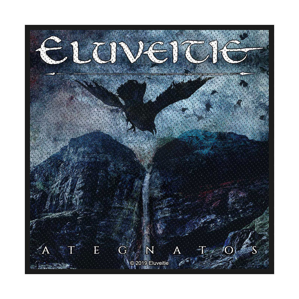 Eluveitie Ategnatos Woven Patch Front