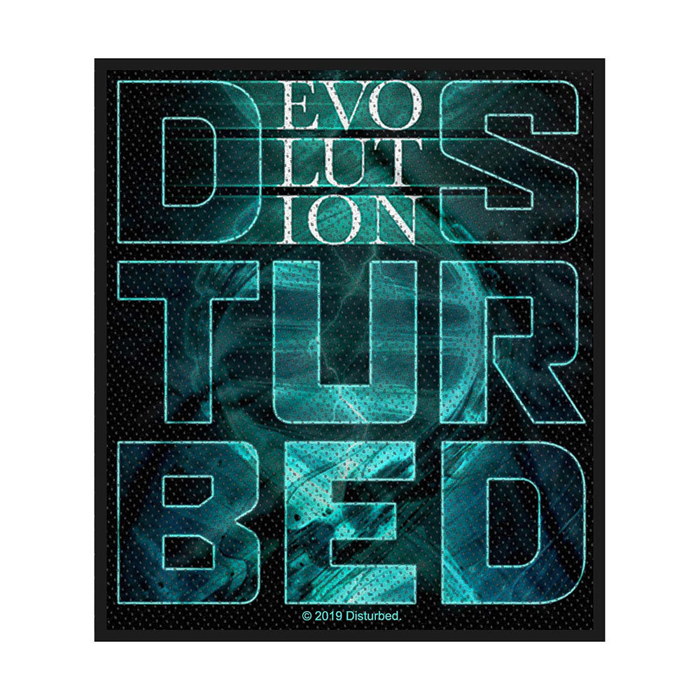 Disturbed Distracked Woven Patch Front