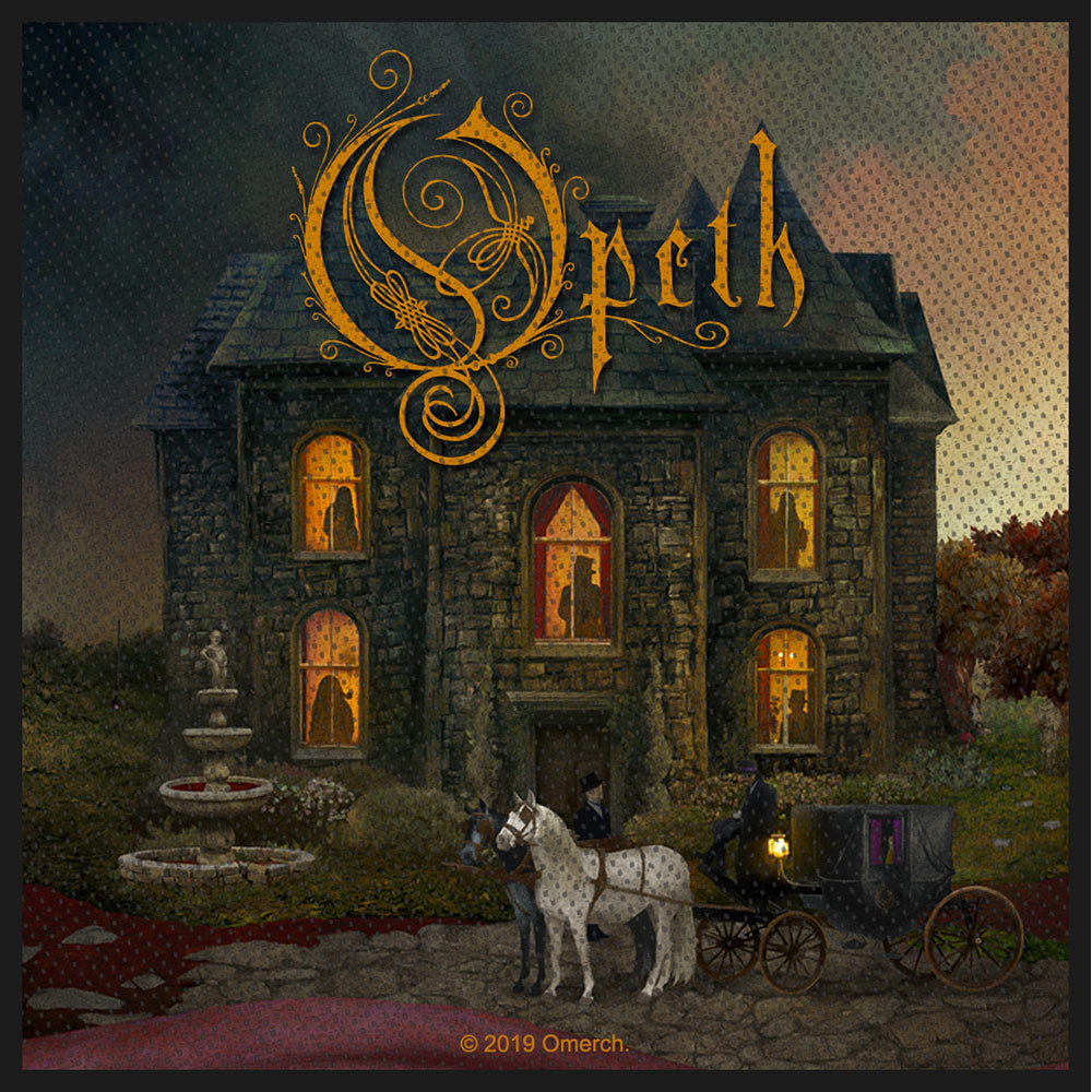 Opeth In Caude Venenum Woven Patch Front