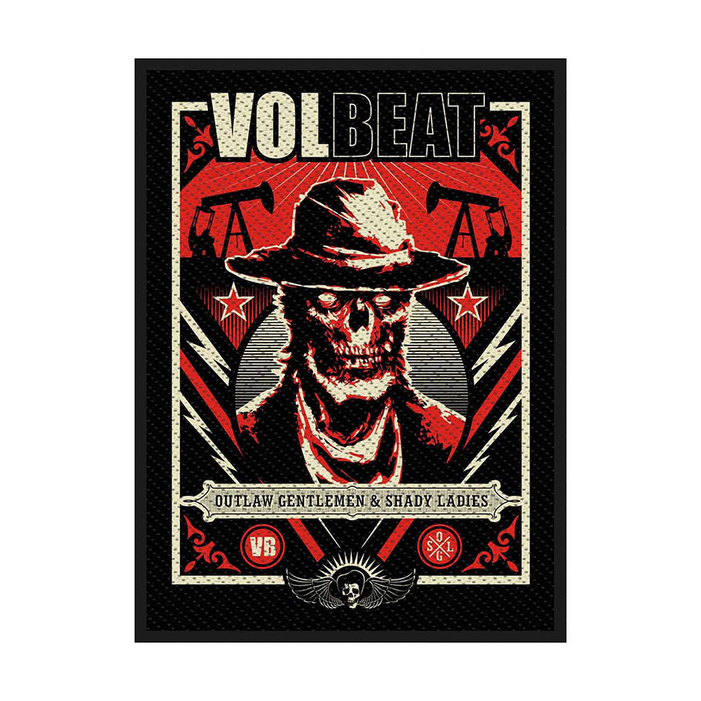 Volbeat Ghoul Frame Woven Patch Front
