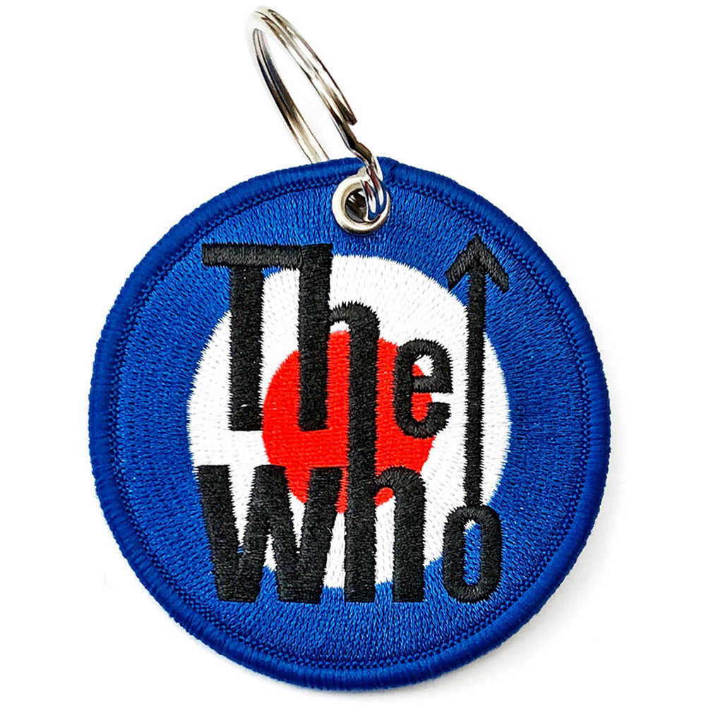 Who Target Logo Embroidered Key Chain