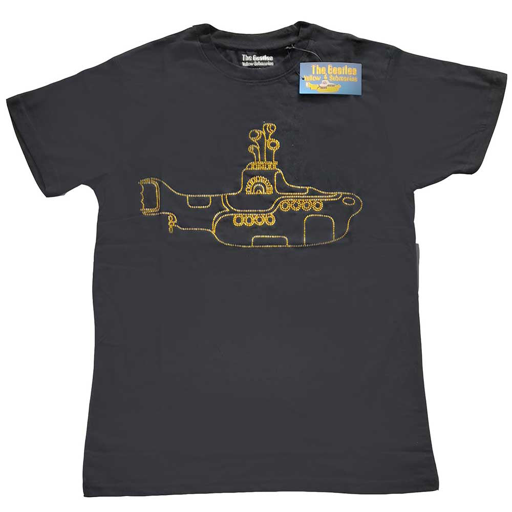 Beatles Yellow Submarine (Diamante) T-shirt Front