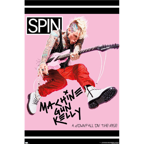 Machine Gun Kelly (Music) SPIN Magazine 20 Domestic Poster Front