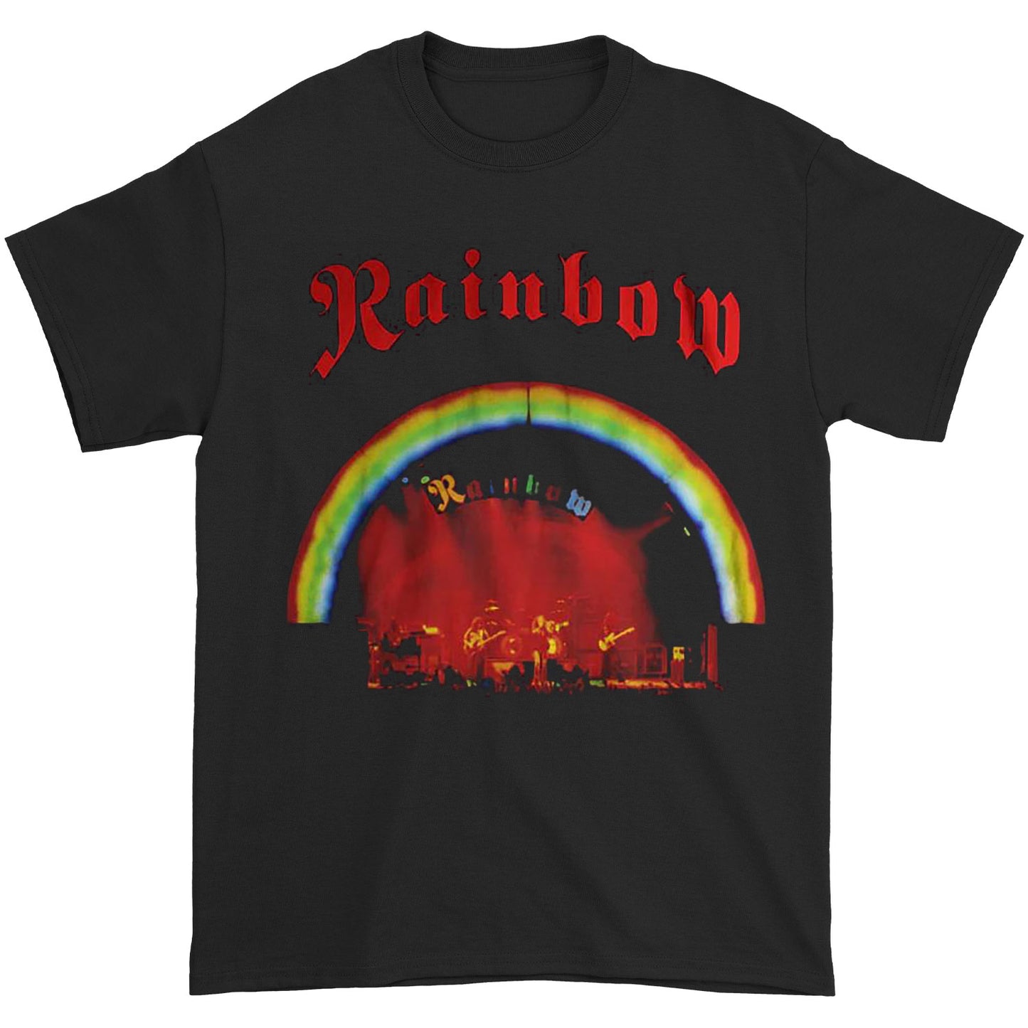 Rainbow On Stage T-shirt Front