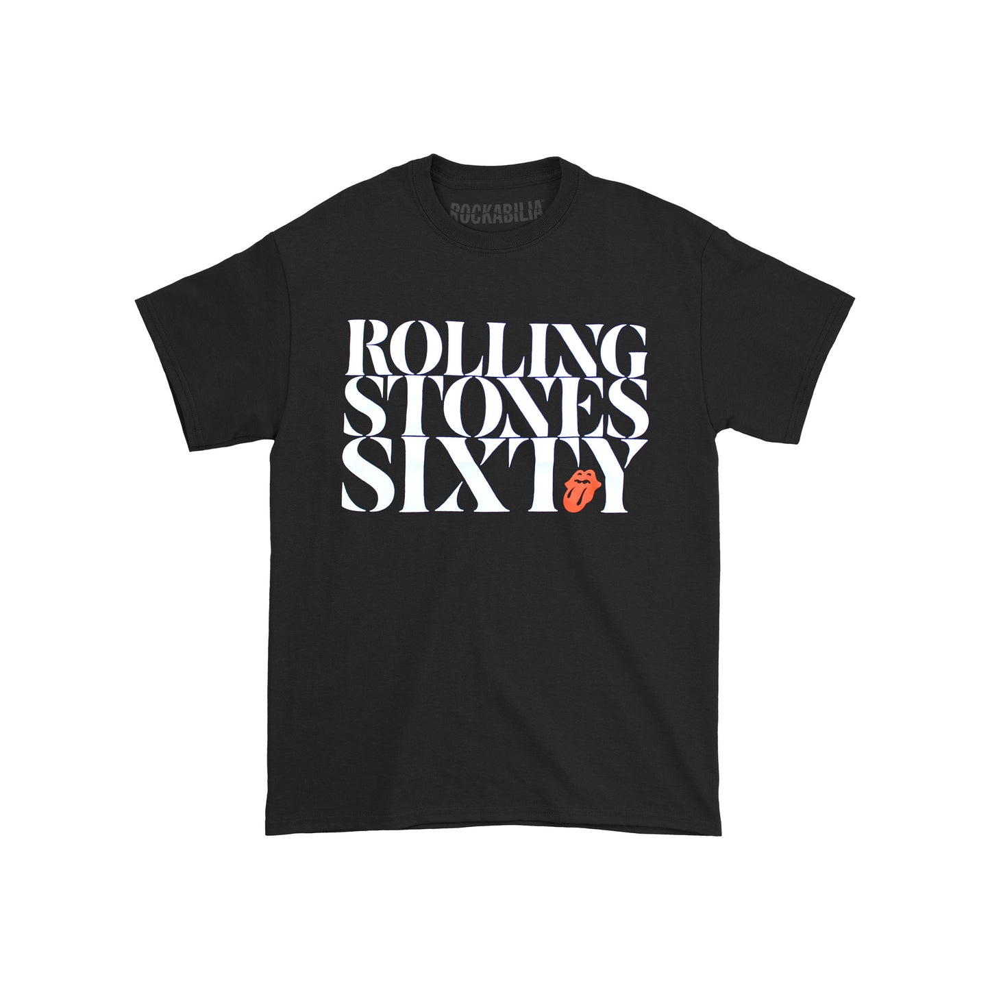 The Rolling Stones 60th Anniversary Tee Vintage T-shirt Front