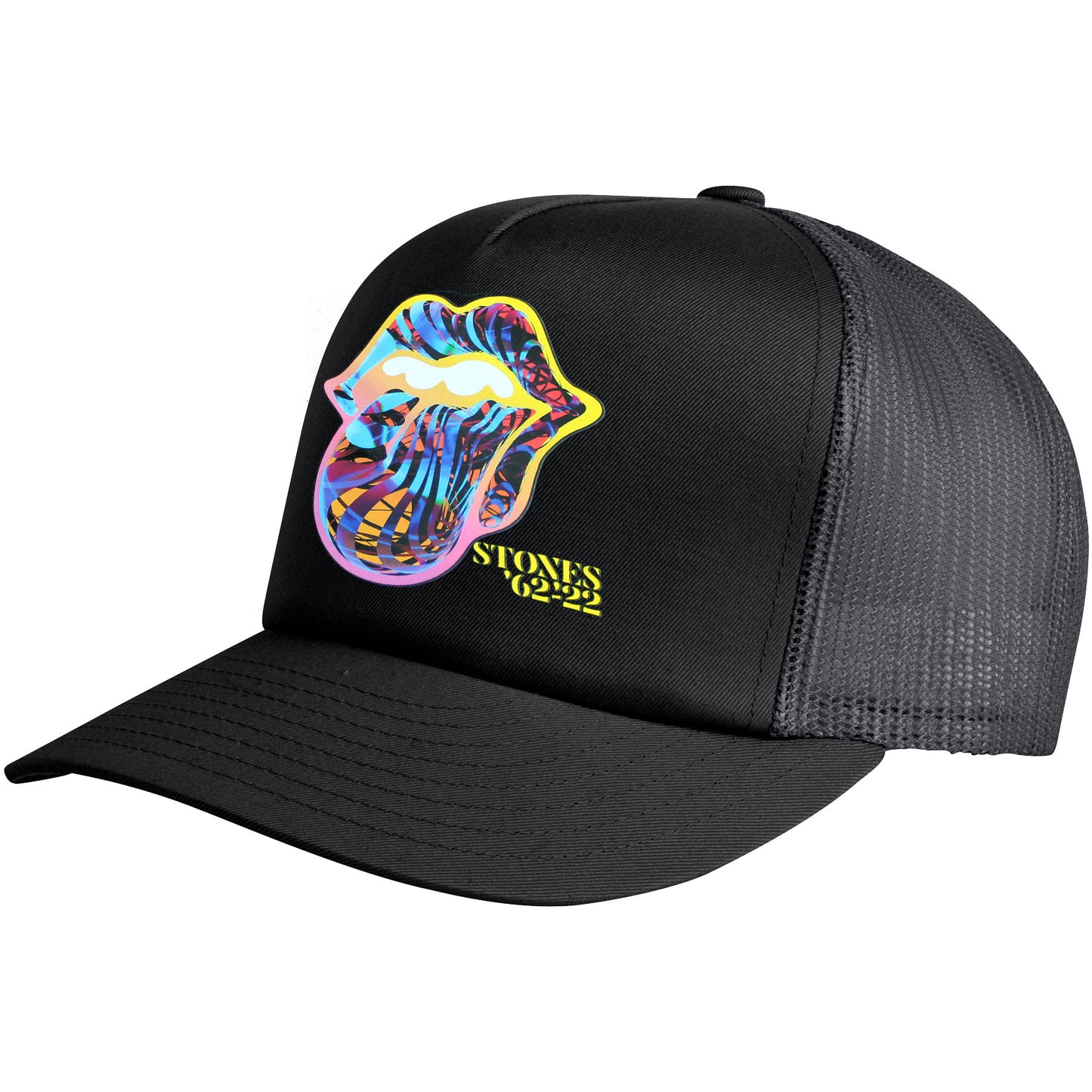 Rolling Stones 60th Anniversary Cyberdellic Trucker Cap Trucker Cap Front