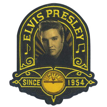 Elvis Presley Since 1954 Embroidered Patch Front