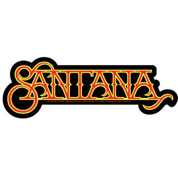 Santana Logo Sticker Front
