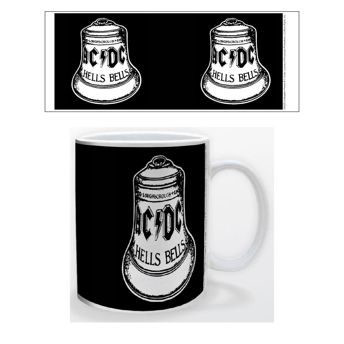 AC/DC Hells Bells Coffee Mug Front