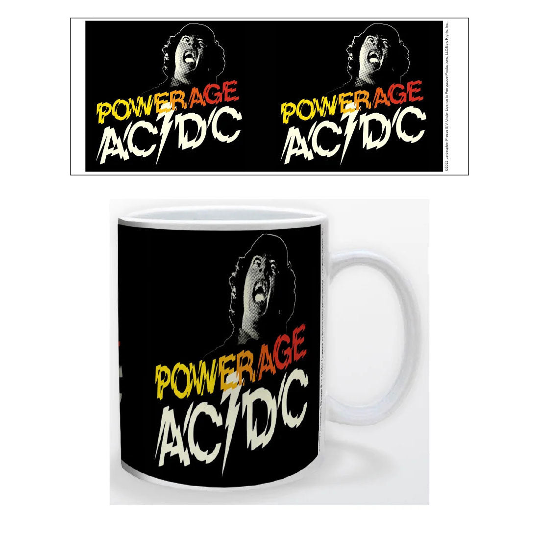 AC/DC Powerage Coffee Mug Front