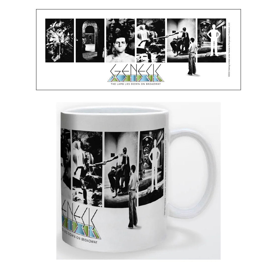 Lamb Lies Down on Broadway Coffee Mug