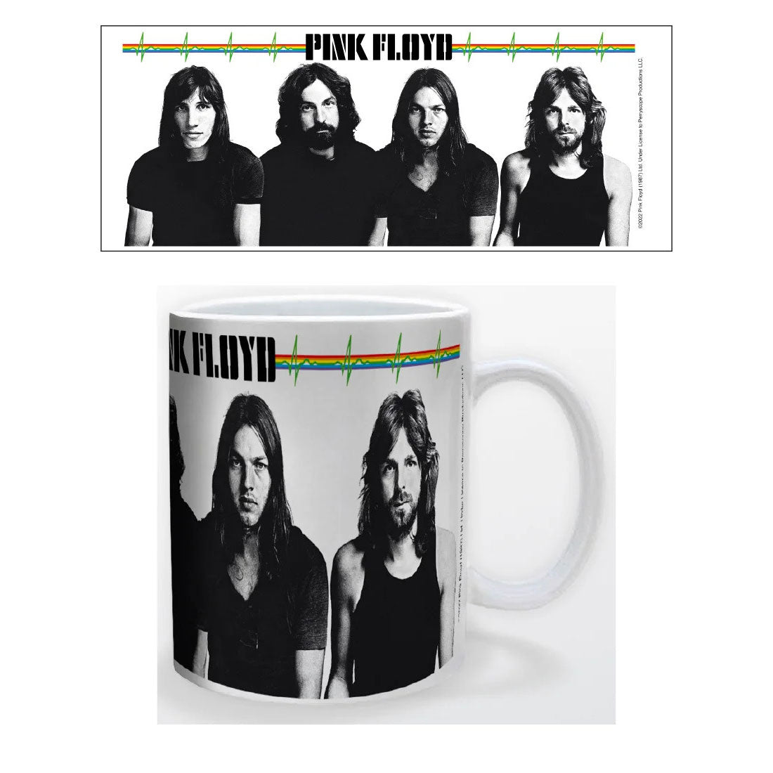Pink Floyd Band Coffee Mug Front