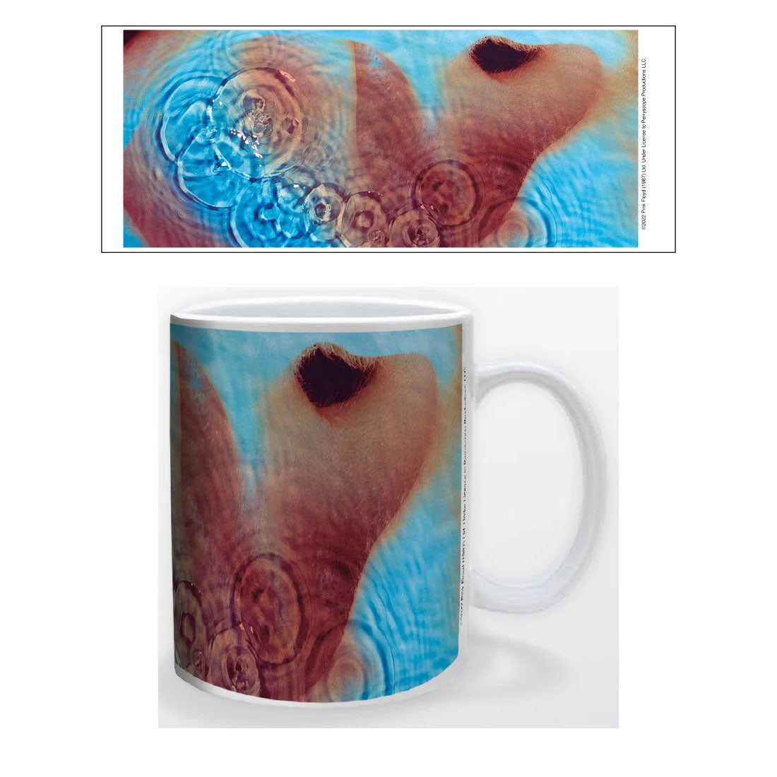 Pink Floyd Meddle Coffee Mug Front