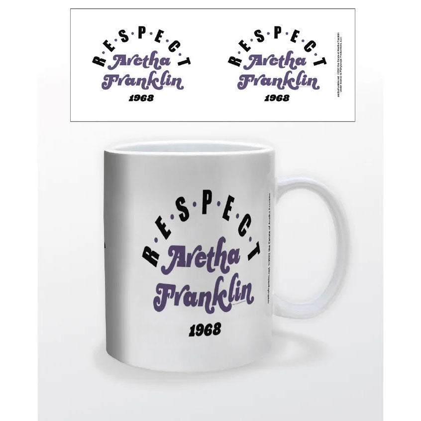 Aretha Franklin R.E.S.P.E.C.T. Coffee Mug Front