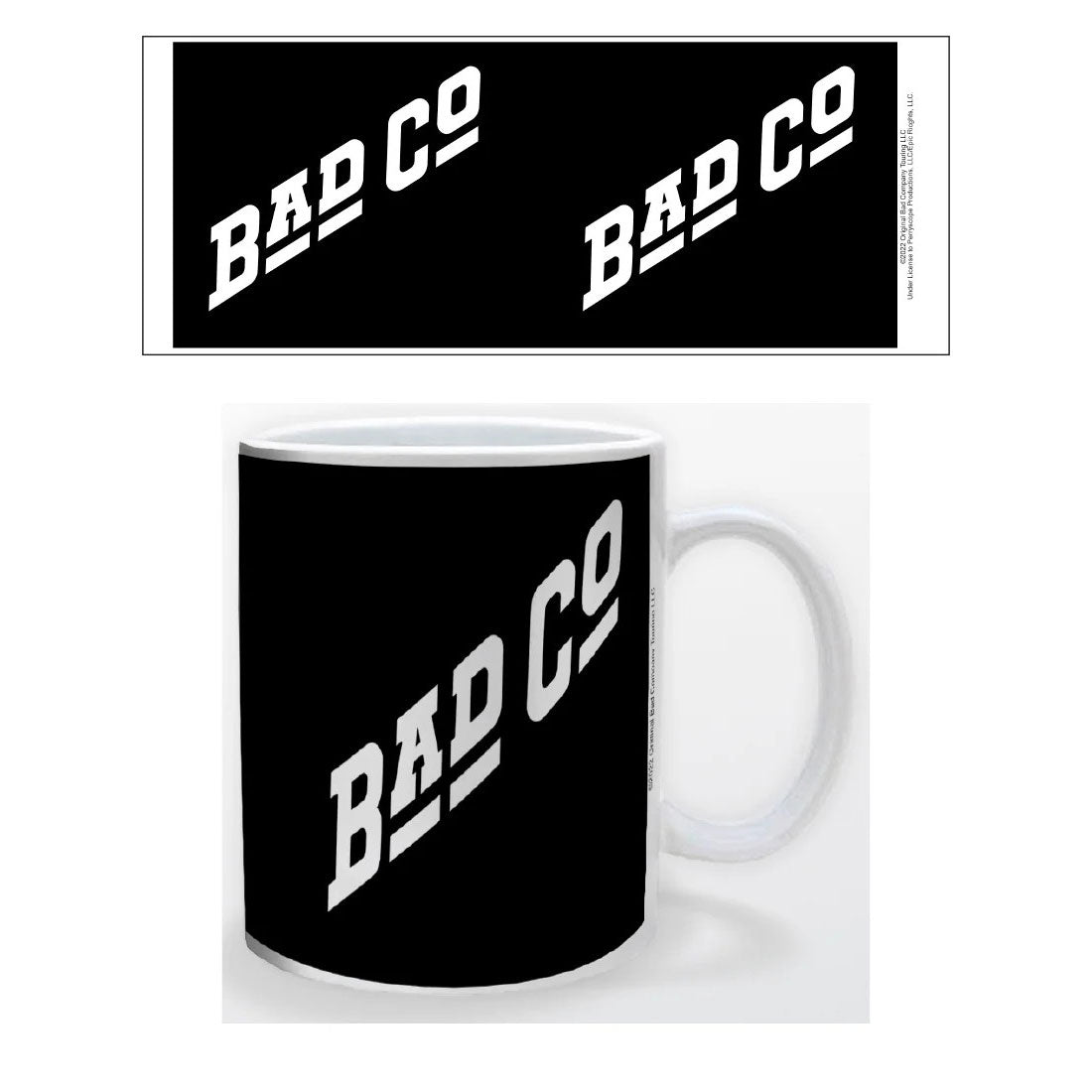 Bad Company Logo Coffee Mug Front