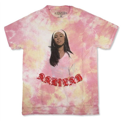 Aaliyah Look Tie Dye Tee Tie Dye T-shirt Front
