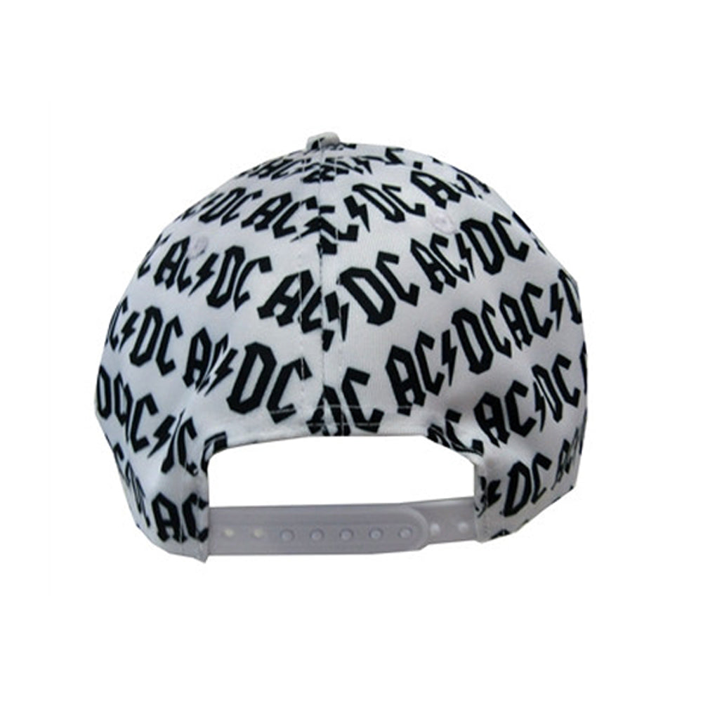 AC/DC Logos All Over Print Cap Baseball Cap Back