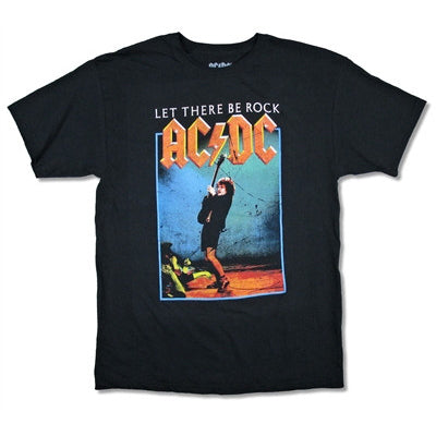 AC/DC Let There Be Rock Cover Tee T-shirt Front