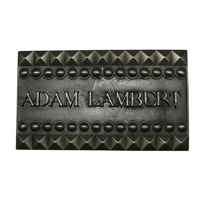 Adam Lambert Belt Buckle Belt Buckle Front