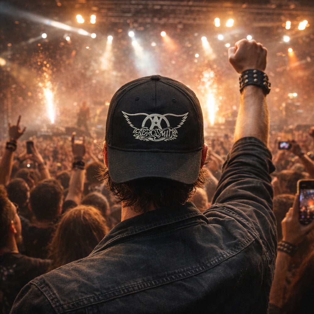 Aerosmith Wings Adjustable Cap Baseball Cap