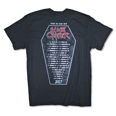 Alice Cooper I Love The Dead 2017 Tee (B-EP) T-shirt Back