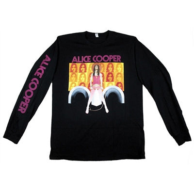 Alice Cooper Billion Dollar Babies Long Sleeve Tee Long Sleeve Back