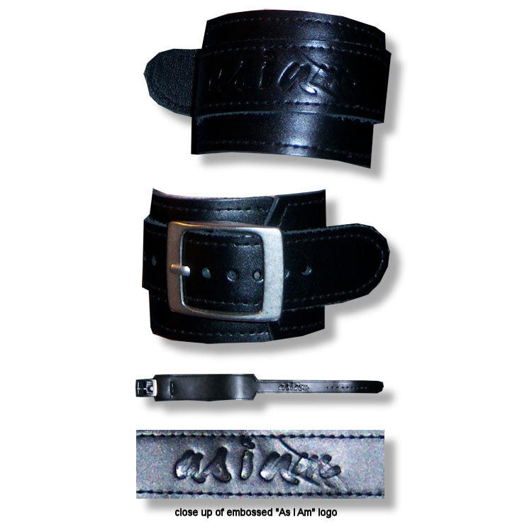 Alicia Keys Double Wrap Leather Wristband Wristband Front